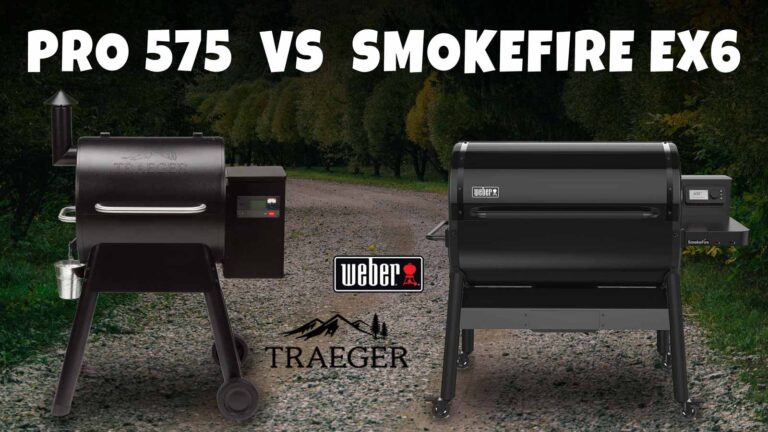 Weber SMOKEFIRE EX6 vs Traeger Pro 575