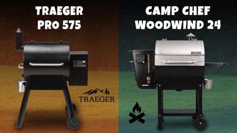 Traeger Pro 575 vs Camp Chef Woodwind 24