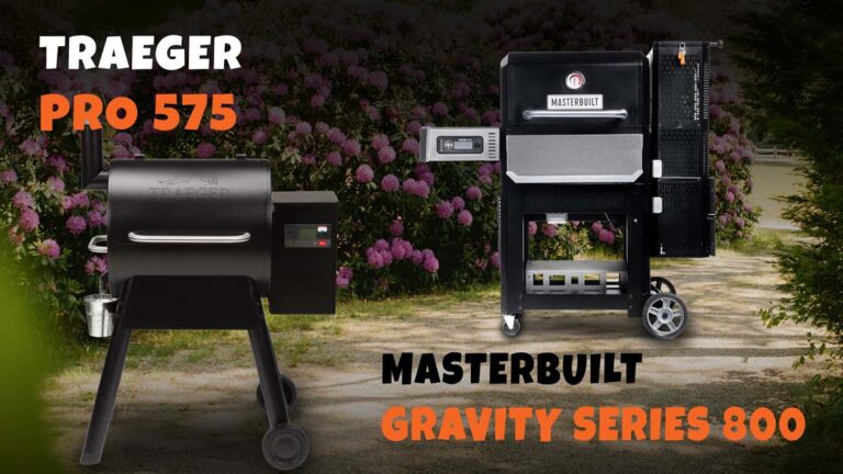 Traeger Pro 575 vs Master built Gravity Series 800