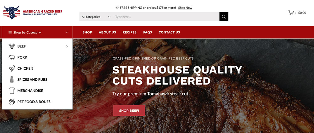 American Grazed Beef Home Page