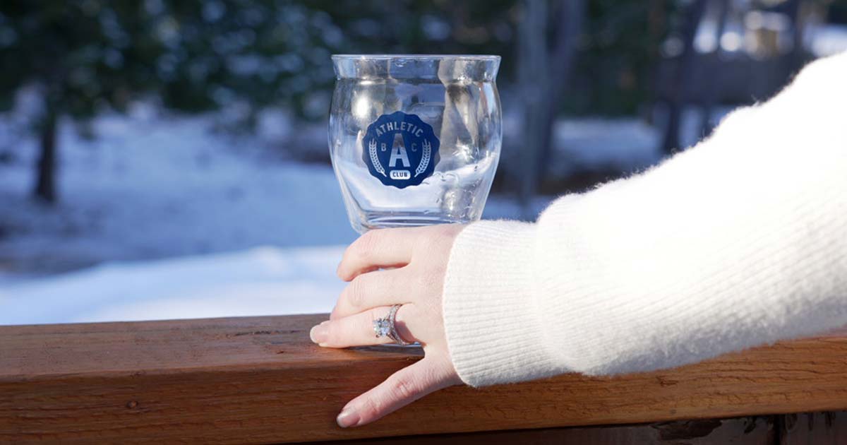 Athletic Brewing Co. Perfect Pint Glass