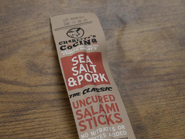 Carnivore Club Sea Salt and Pork Salami Stick