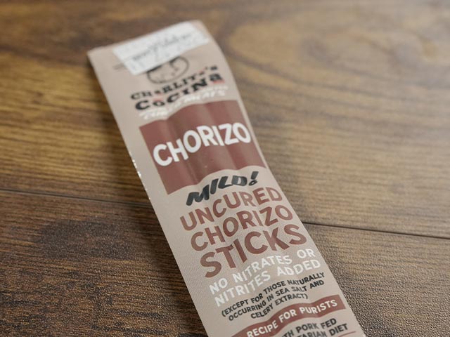 Carnivore Club Chorizo Salami Stick