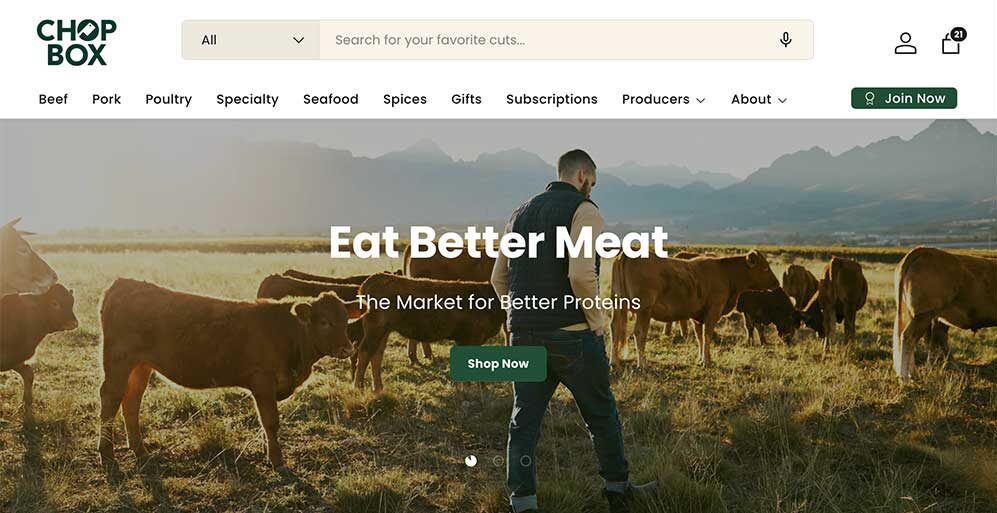 Chop Box Website Review