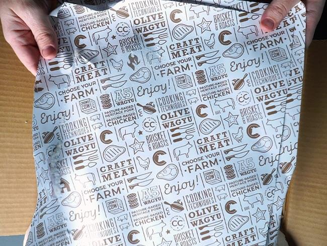 Crowd Cow Packing Wrapping Paper