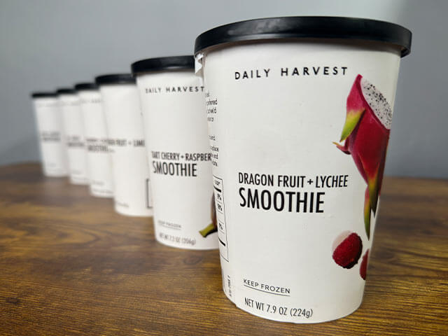Daily Harvest Dragon Fruit + Lychee Smoothie