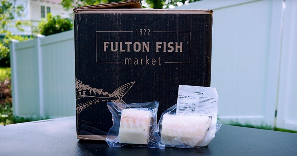 Fulton Fish Market Cod Fillets