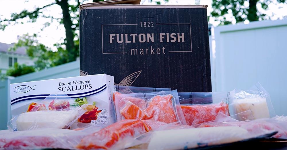 Fulton Fish Market Fish Box