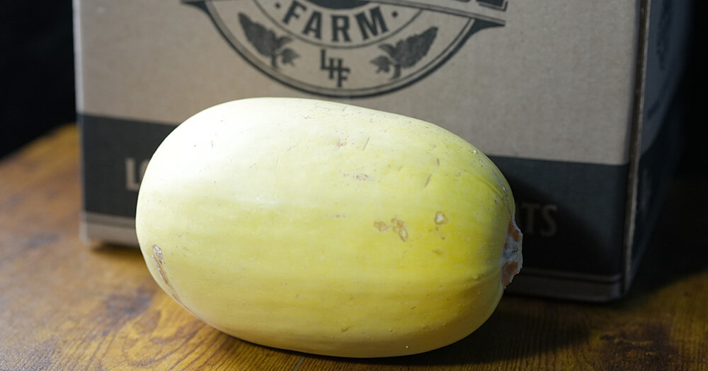 Spaghetti Squash From Lilac Hedge Farm