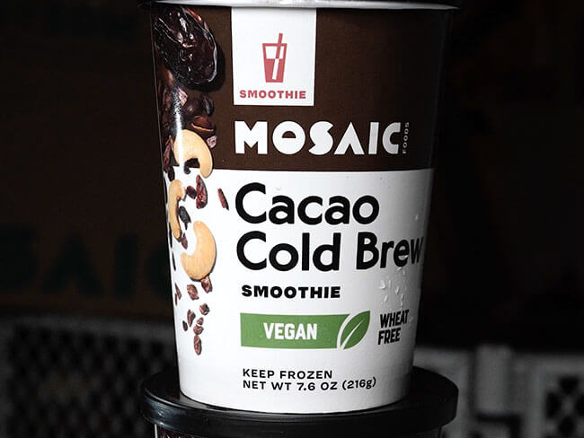 Mosaic Foods Vegan Cacao Cold Brew Smoothie