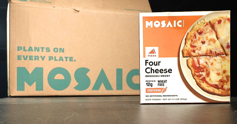 Mosaic Foods Four Cheese Broccoli Crust