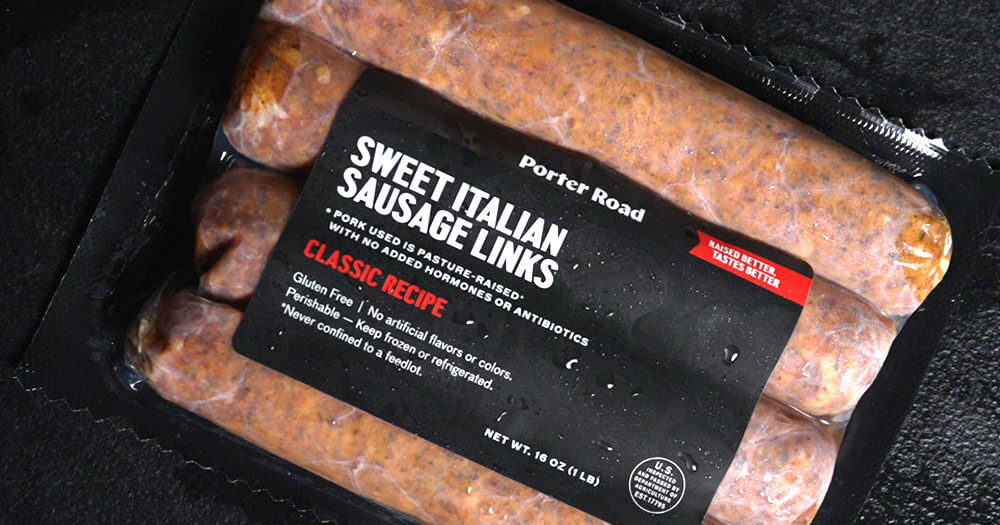 Porter Road Sweet Italian Sausage Links