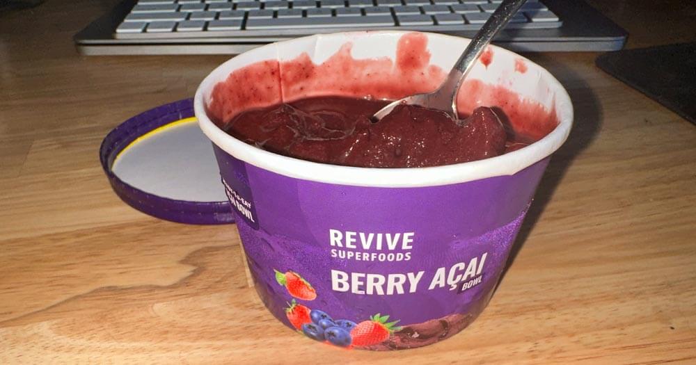 Revive Superfoods Berry Acai Bowl