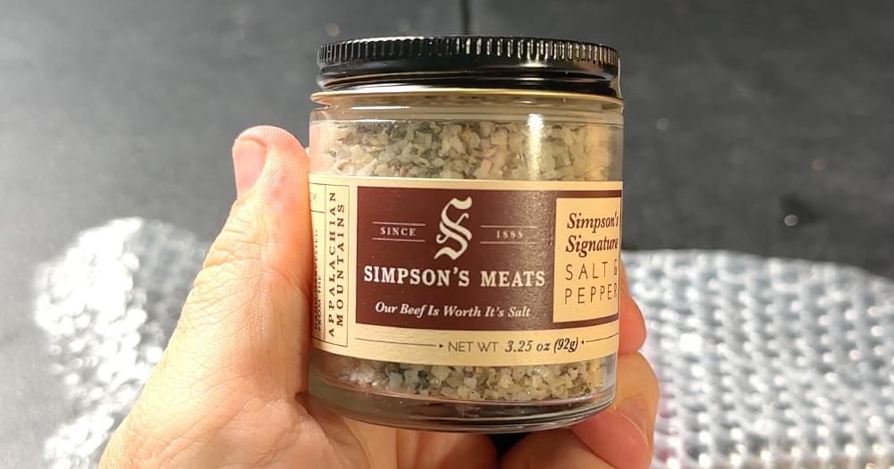 Simpson's Appalachian Sea Salt & Pepper Blend