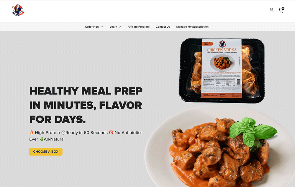 The Chicken Pound Website