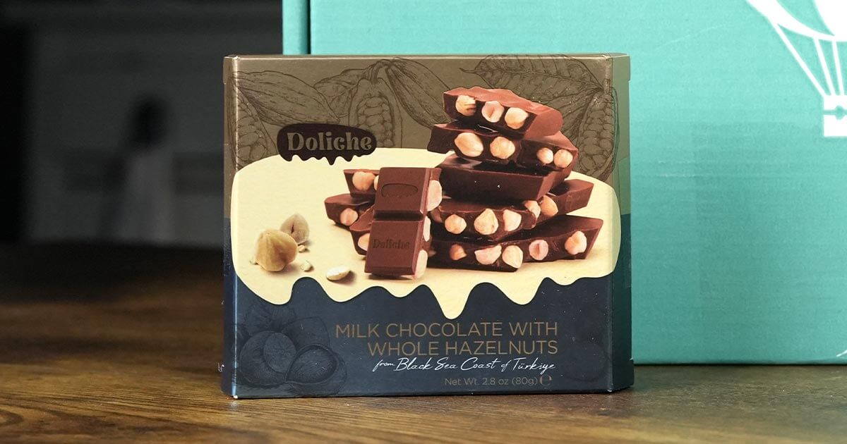 Doliche Milk Chocolate with Hazelnuts - Try The World