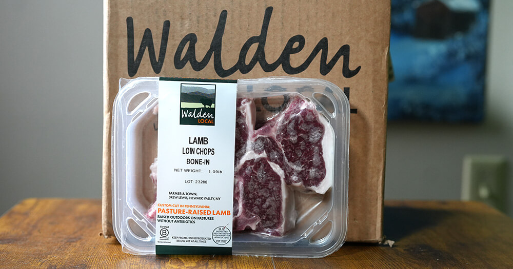 Walden Local Lamb Loin Chops Bone-In
